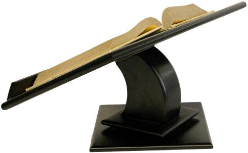 BlackPearlEbonyMachoSwivelDictionaryTypeBookstand