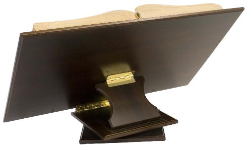 MahoganyAdjustableSwivelDictionaryTypeBookstand